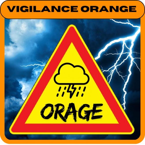 Alerte vigilance ORANGE pour le risque « orages »