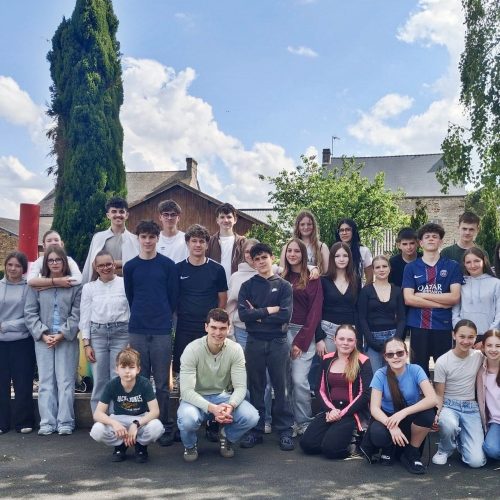 Les correspondants allemands en visite au collège St Nicolas