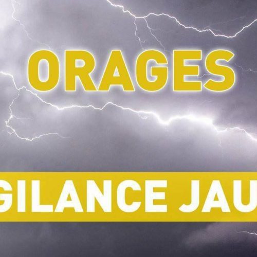 Vigilance jaune ORAGE