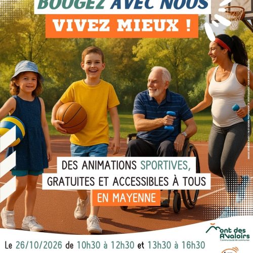 Bougez avec nous, vivez mieux !